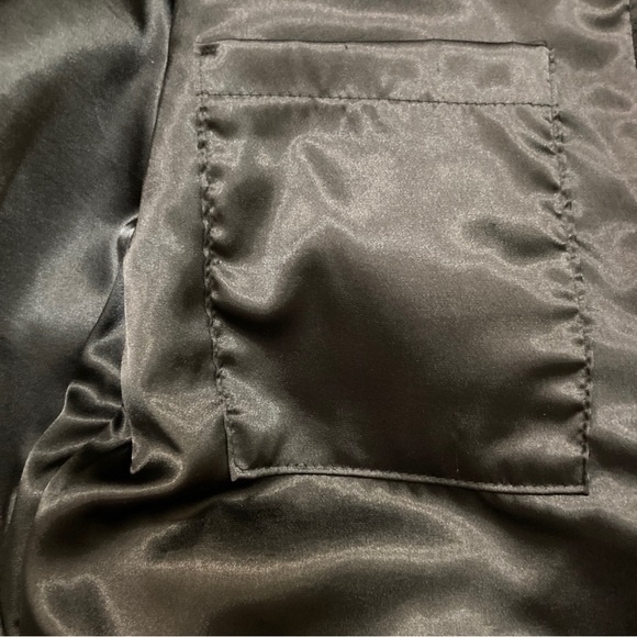 Twenty•ES Black Faux Fur Jacket - Size Large - Picture 15 of 16